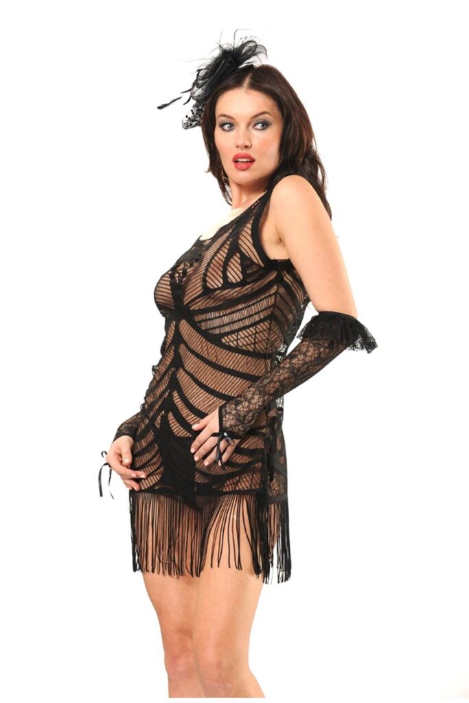 Deluxerie Erotisches Kleid Geleexa
