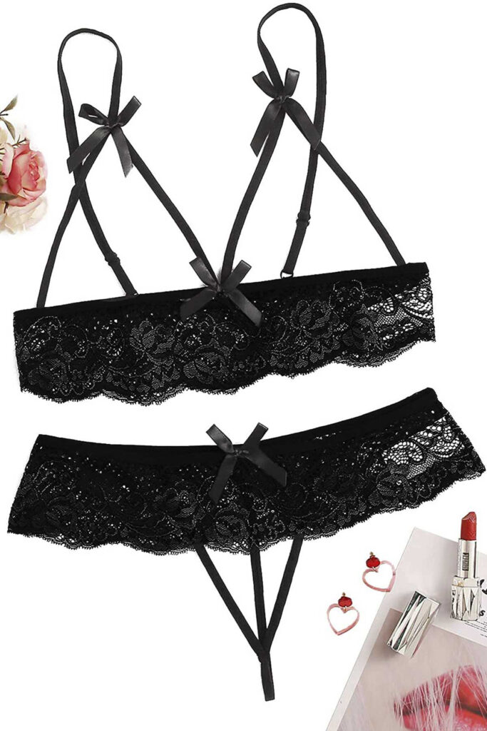 Deluxerie Erotisches BH-Set Bionda
