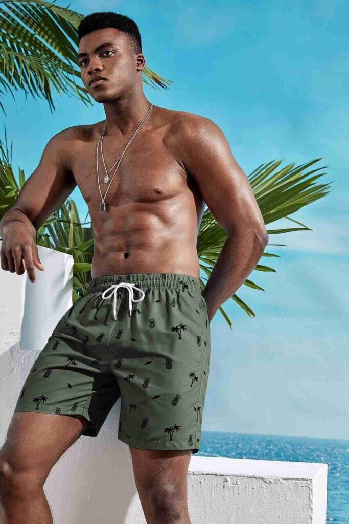 Deluxerie Herren Badehose  Ethen